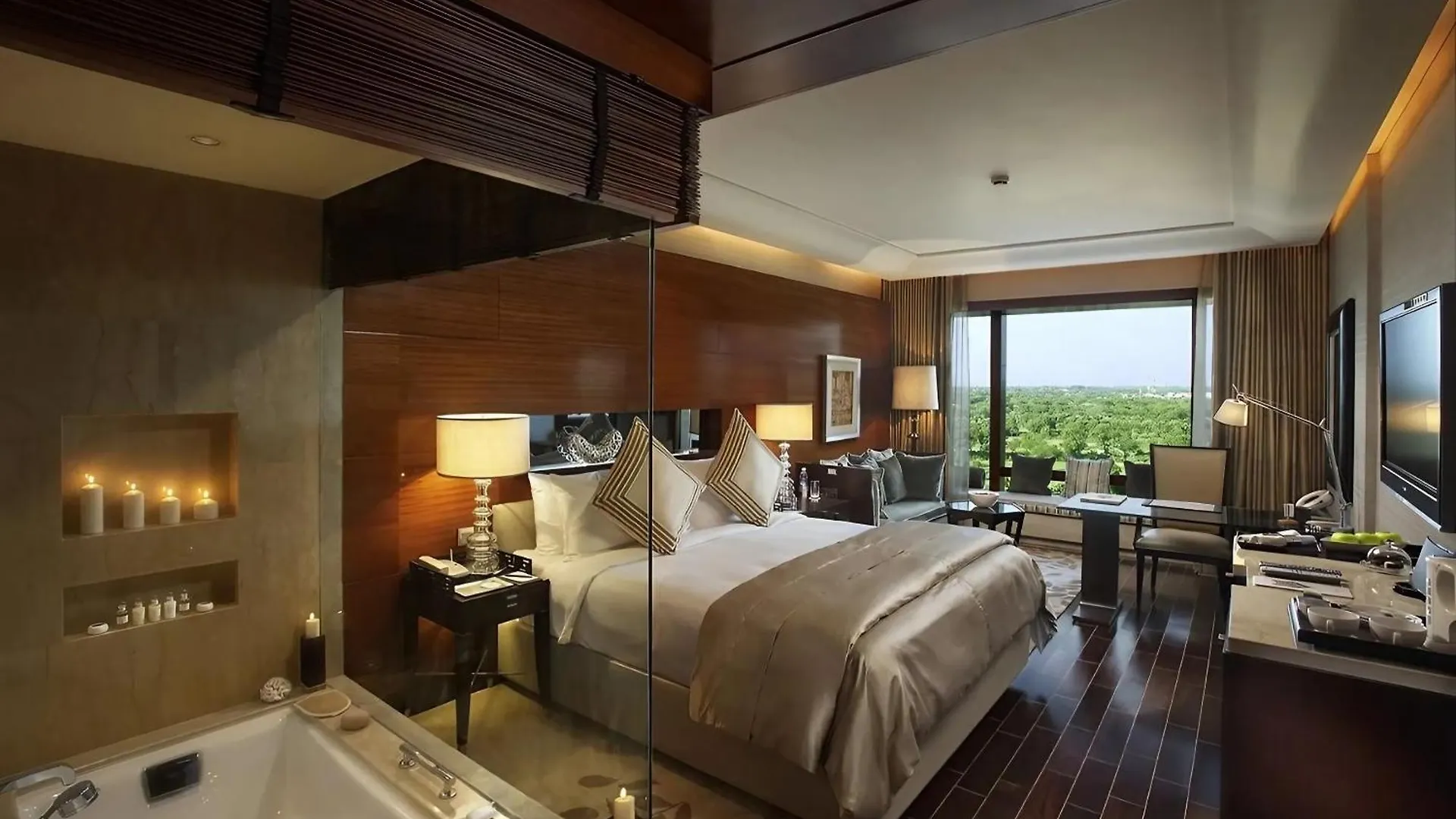 The Leela Ambience Gurugram Hotel & Residences - The Luxury Urban Sanctuary Gurgaon 5*,  India